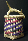 Antler handle basket